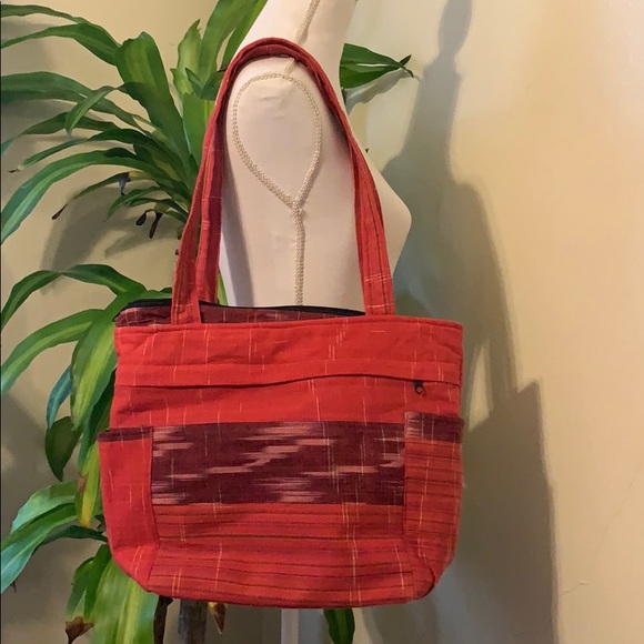 Cloth owl tote bag with matching coin purse - Picture 2 of 6